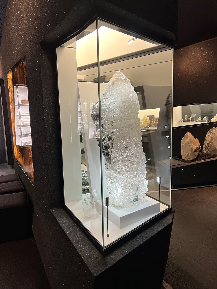 The great etched quartz from the Teufelsmühle.