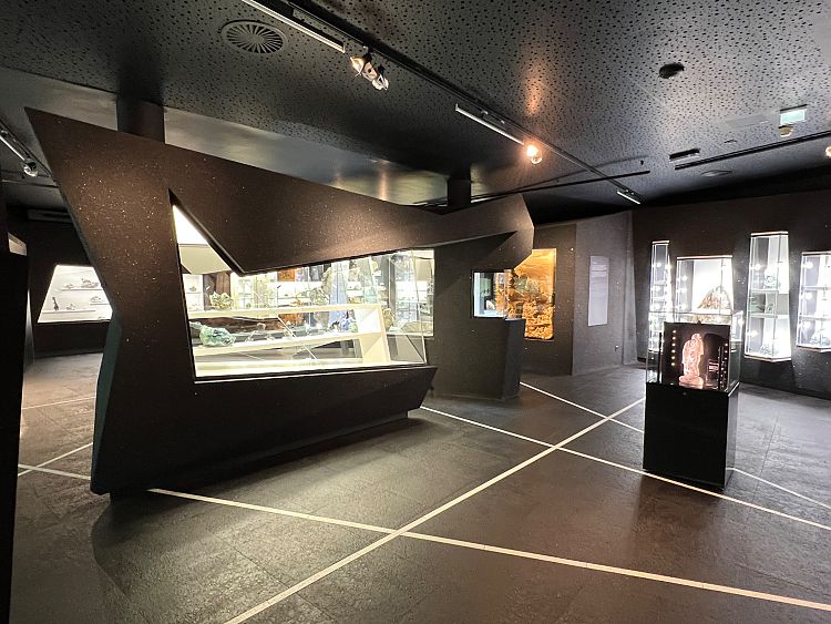 The exhibition is based in the basement of the museum.